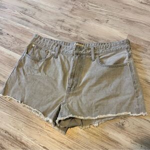 NWOT Madewell Relaxed Denim Shorts